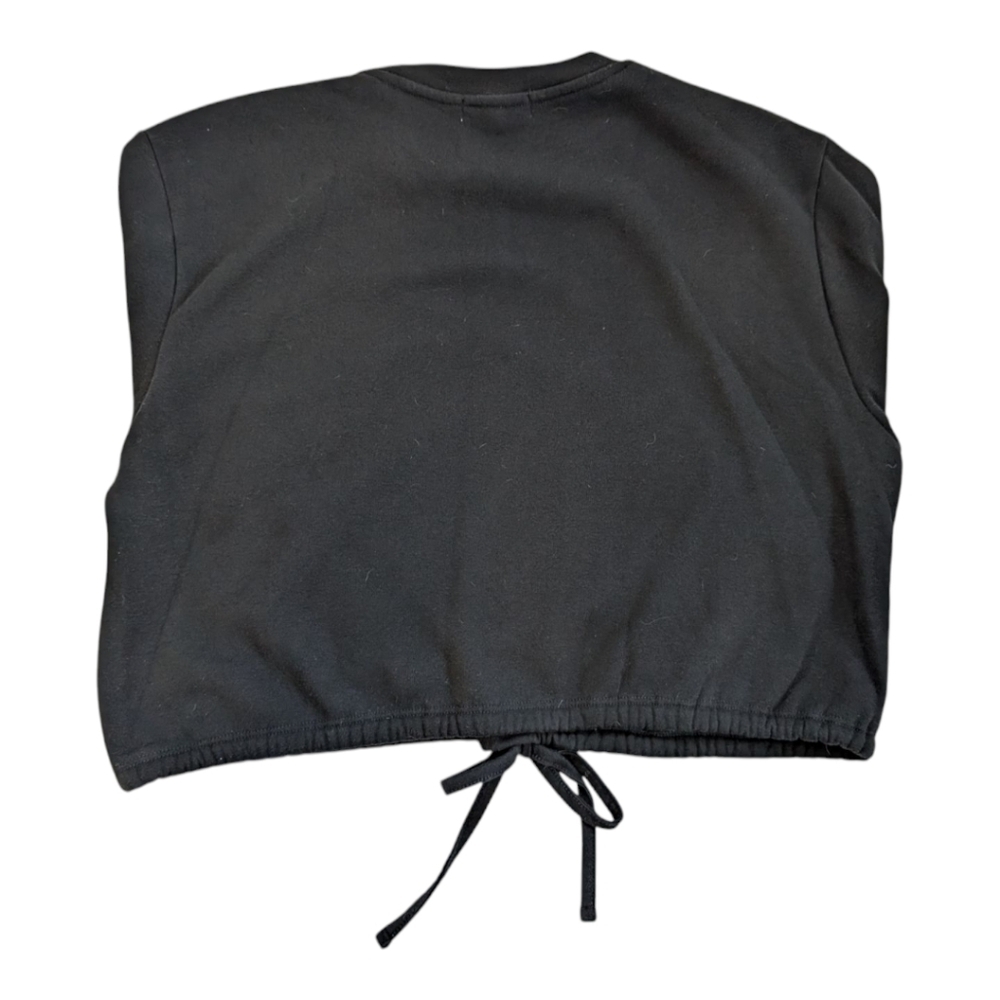 Drawstring Cropped Sweater - Picture 2 of 2